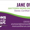 Moms on the Run Business Cards