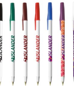 Islander Silver Gel Pen w/ Stylus - ColorJet - AFC-C  Branding Ideas Swag  - Promotional Products - New York NYC