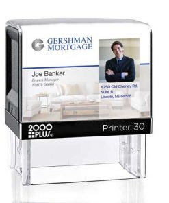 2000 Plus Printer 30 Self-inking Stamp - Gershman Mortgage