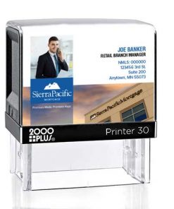2000 Plus Printer 30 Self-inking Stamp - Sierra Pacific