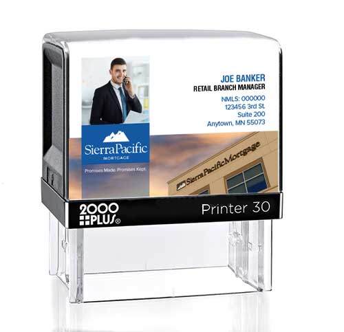 2000 Plus Printer 30 Self-inking Stamp - Sierra Pacific